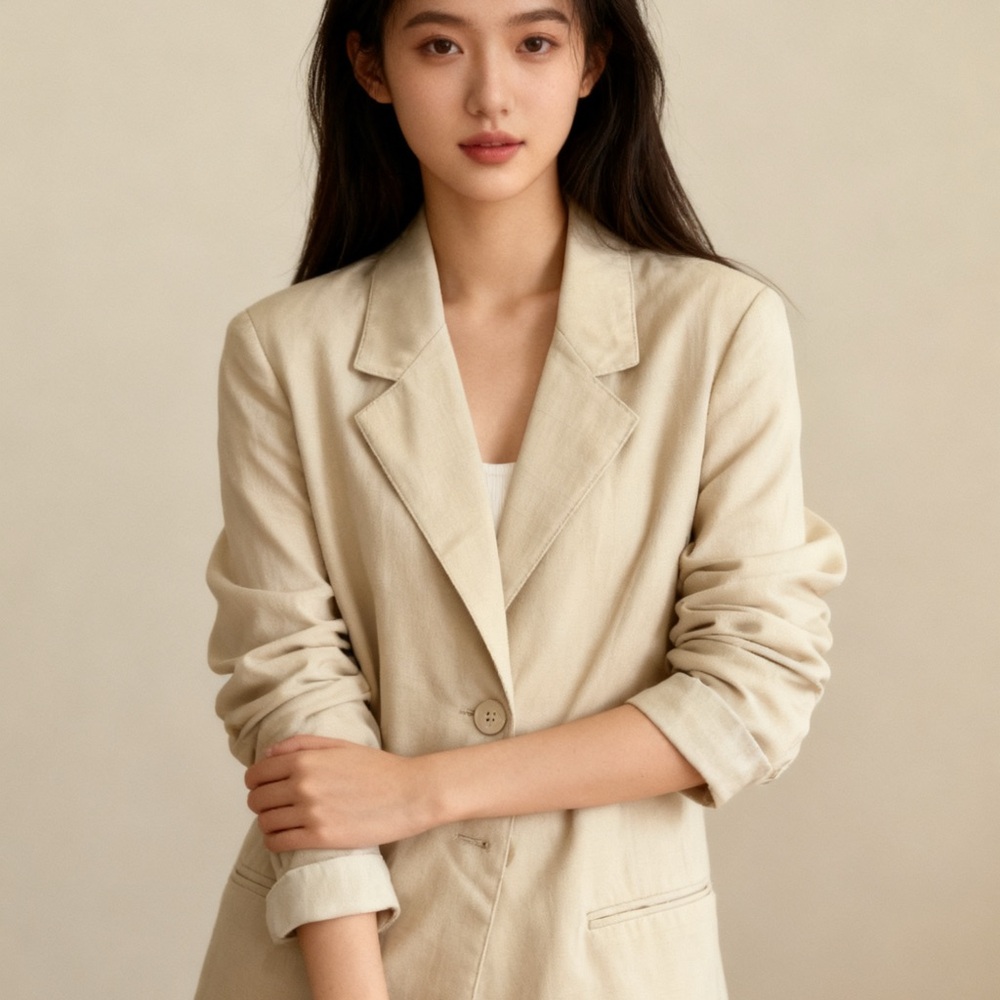 Sag Harbor Beige Blazer